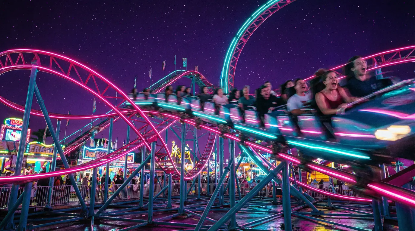 18禁 - 成人视频专区霓虹过山车主题